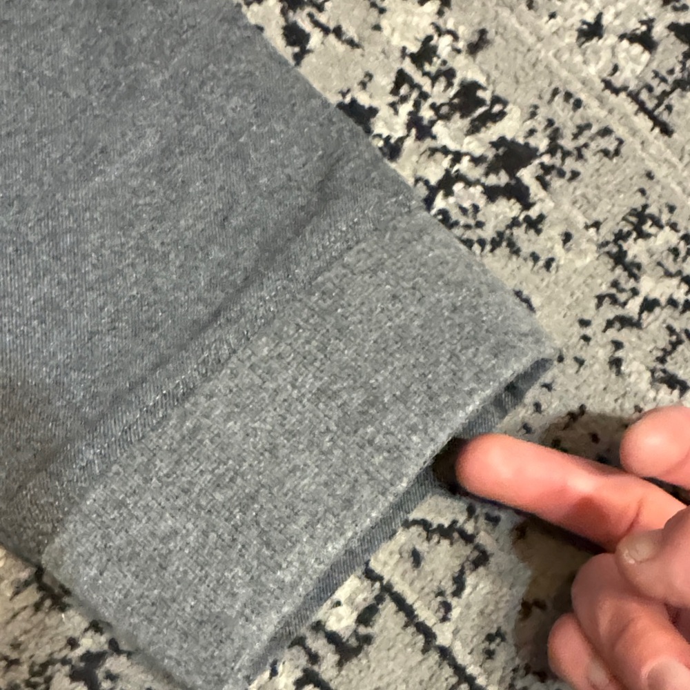 Men's Gray Slim Fit chinos - Picture 9 of 10